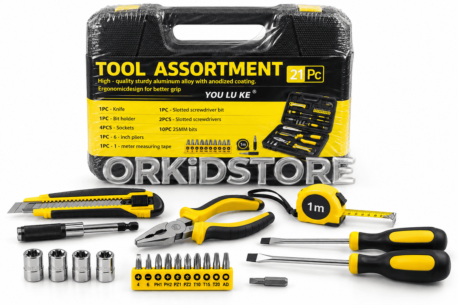 جعبه ابزار 21 تیکه TOOL SET