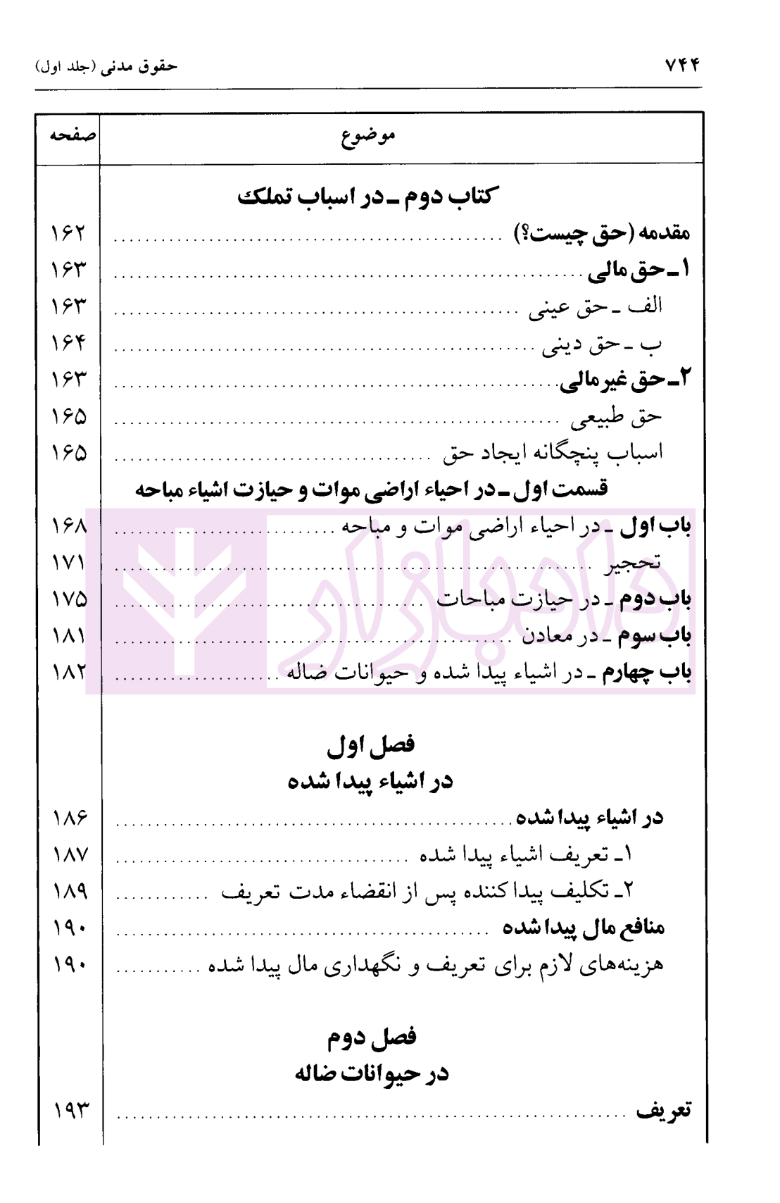 حقوق مدنی جلد اول | دکتر امامی — تصویر ۷