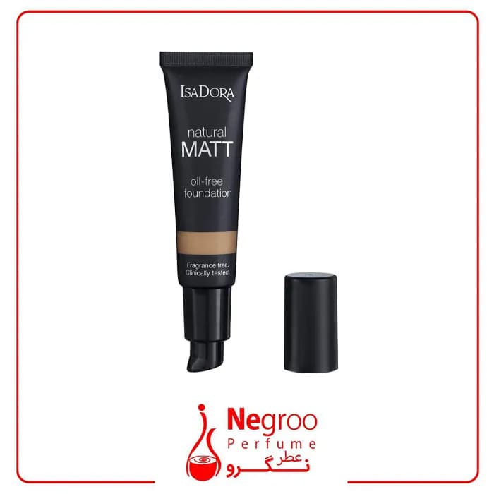 کرم پودر ایزادورا مدل نچرال مات natrual matt حجم 35 میل/اورجینال
