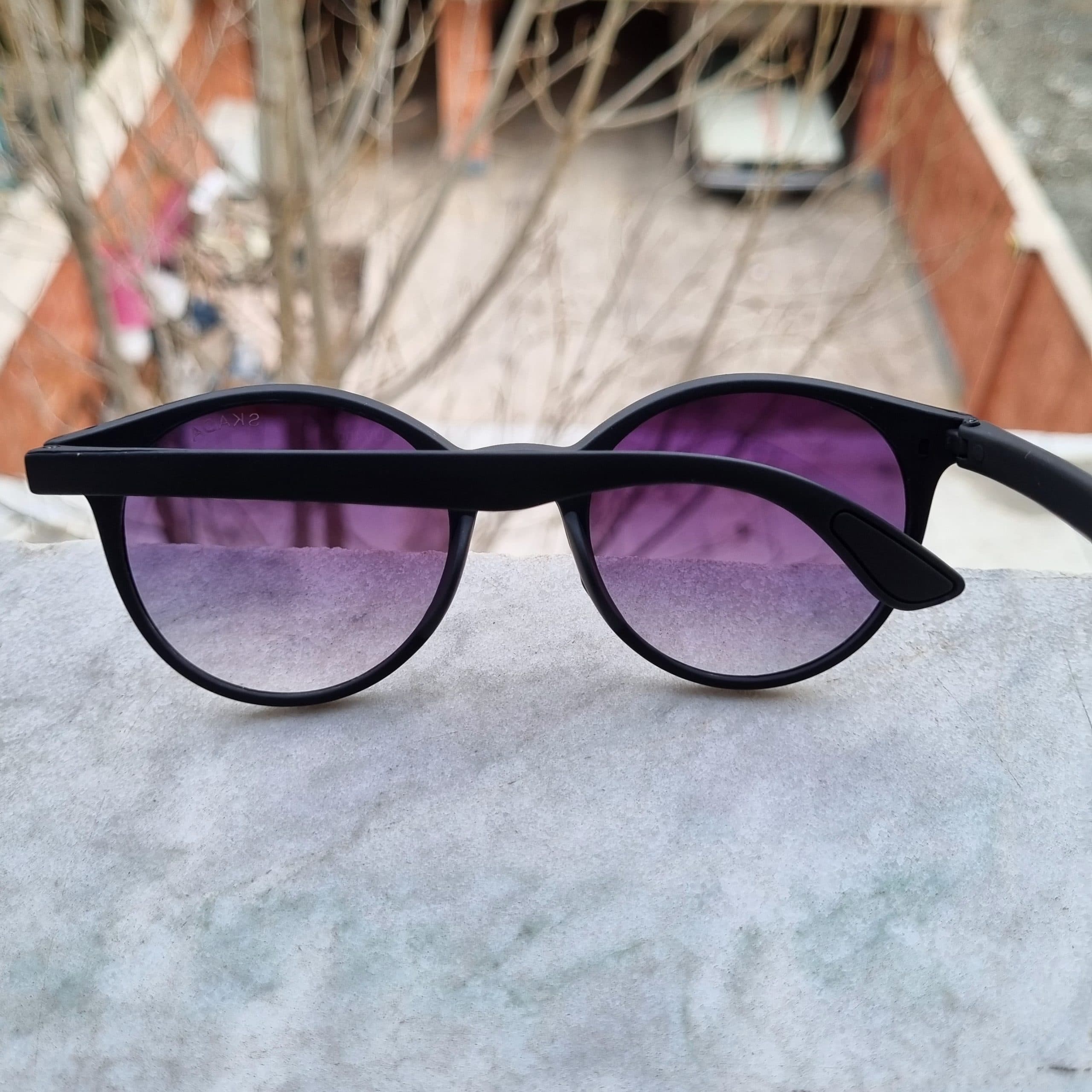 عینک آفتابی مارک اسکادا مدل گرد رنگ مشکی — تصویر ۸