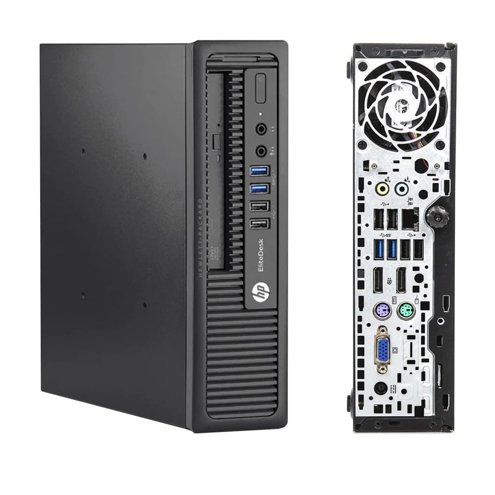 مینی کیس استوک HP Elitedesk 800 G1 Core i5-4570 8G SSD 256G — تصویر ۳
