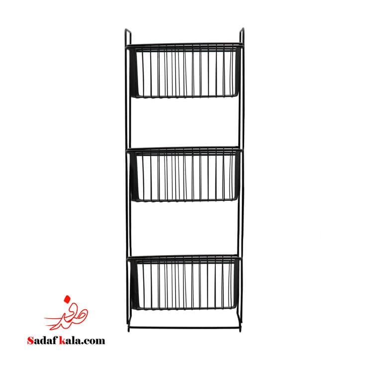 جاپیازی مربع 3 طبقه بهساز فلز(1)/101052 — تصویر ۲