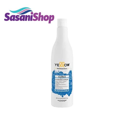 نرمکننده موهای فر آلفاپرف سری یلو پرو Yellow Professional حجم 500 میلیلیتر