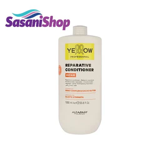 نرمکننده مو آلفاپرف سری یلو پرو Yellow Professional مدل Reparative حجم 1000 میلیلیتر