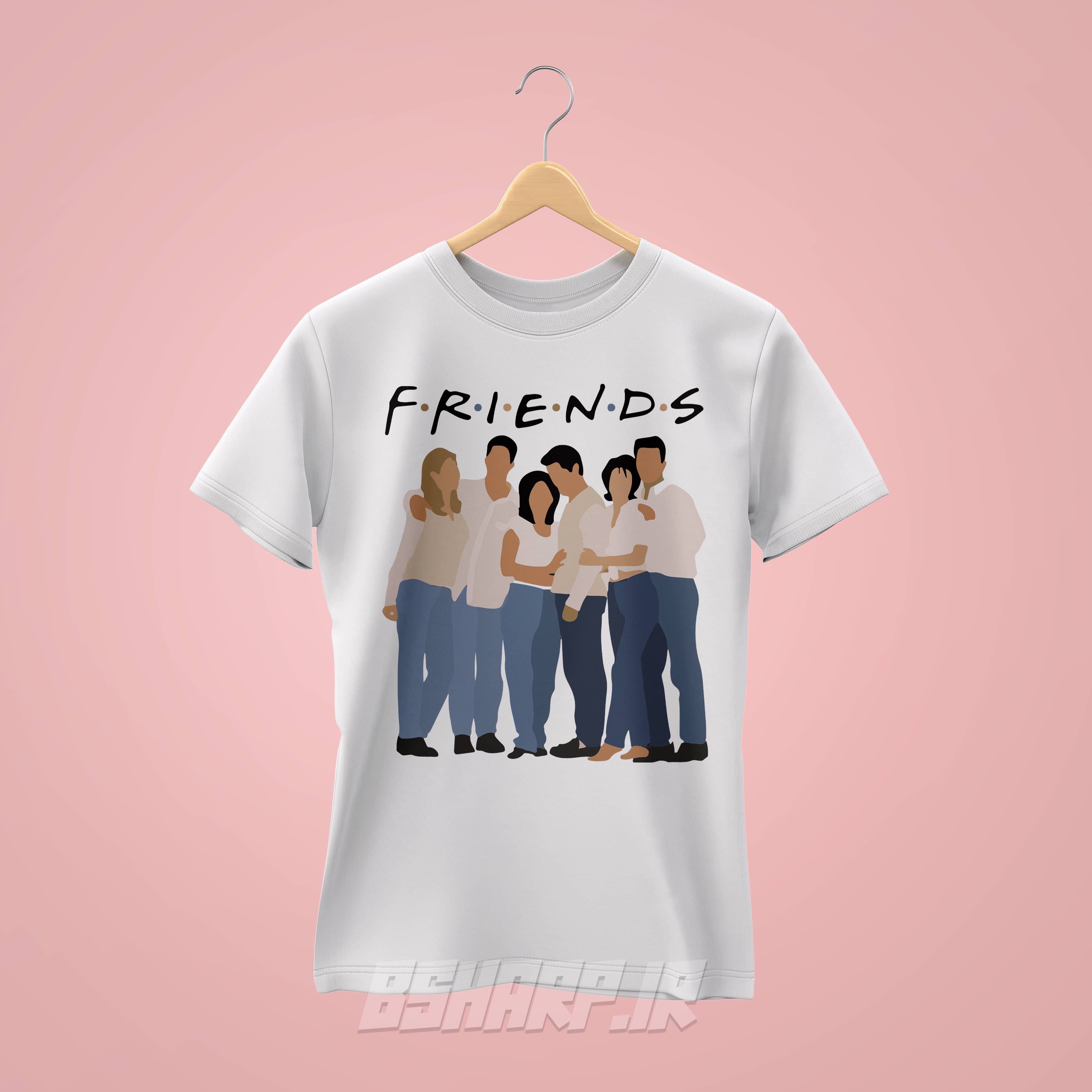 تیشرت Friends طرح بغل — تصویر ۲