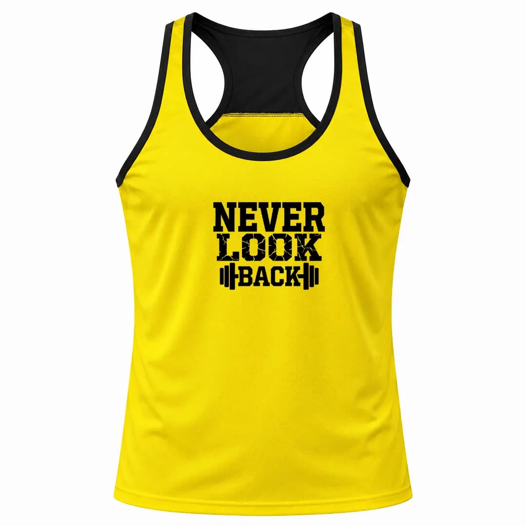 رکابی بدنسازی مردانه NEVER LOOK BACK
