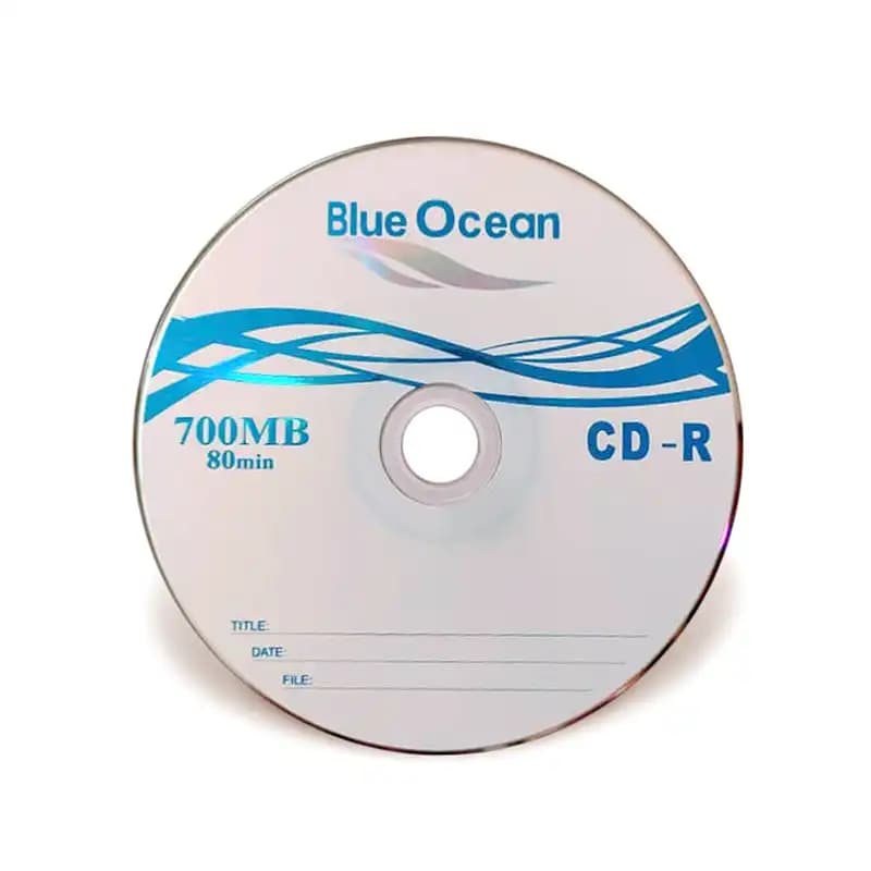 سی دی خام بلو اوشن blue ocean ظرفیت 700 مگابایت بسته 50 عددی