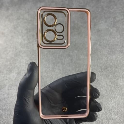 قاب گوشی موبایل دور طلایی شیائومی Note 12pro 5g note 12 pro نوت 12 پرو — تصویر ۳