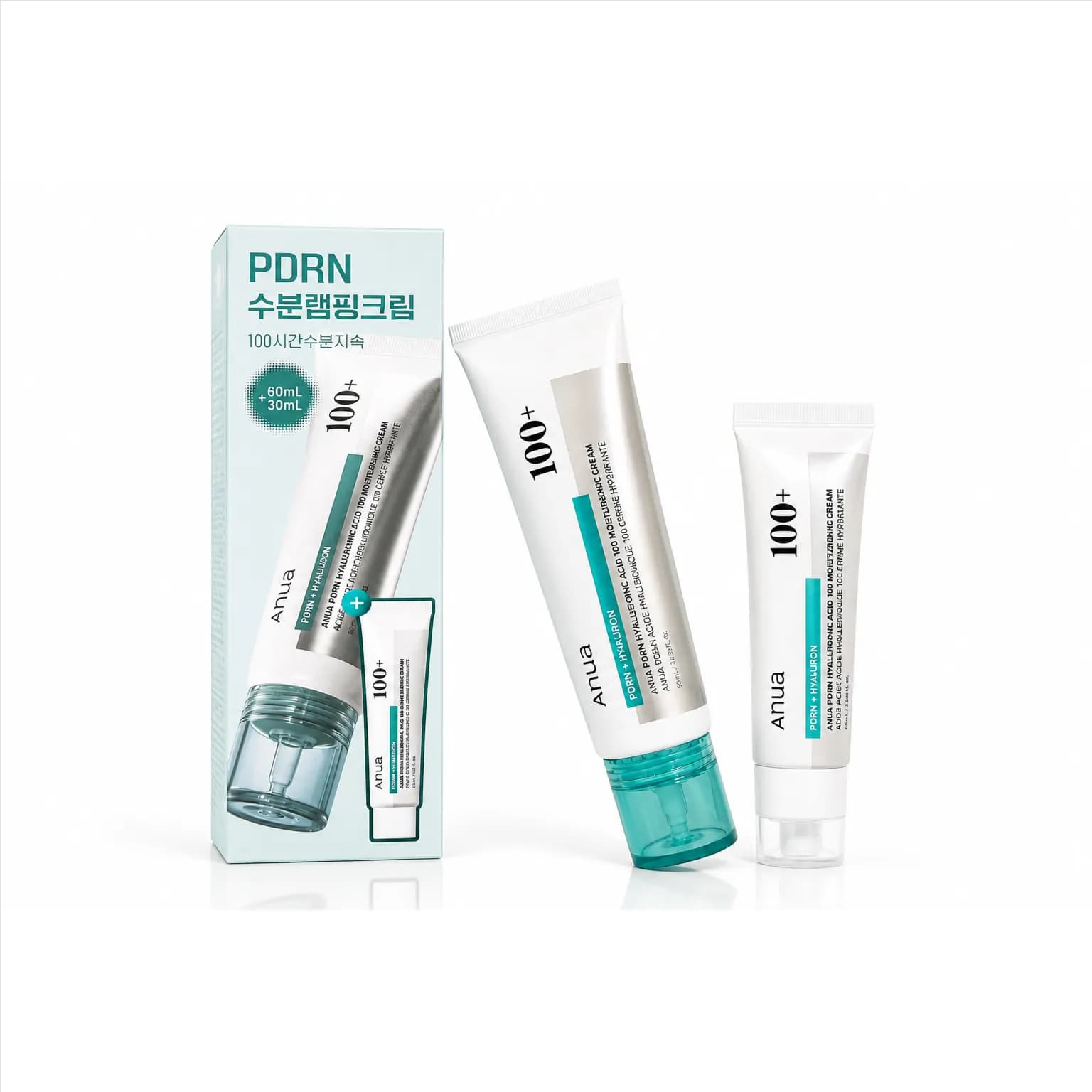 کرم آبرسان آنوا PDRN Hyaluronic Acid 100 حجم 60+30 میل | Anua