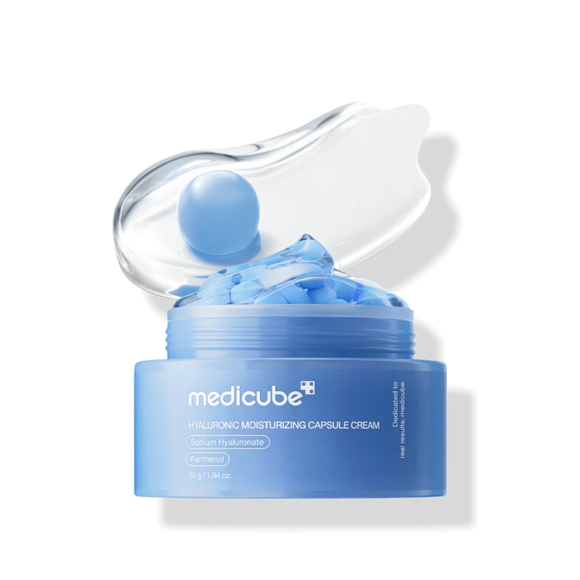 کرم کپسولی آبرسان هیالورونیک اسید مدی کیوب 55 گرم | Medicube Hyaluronic Moisturizing Capsule Cream