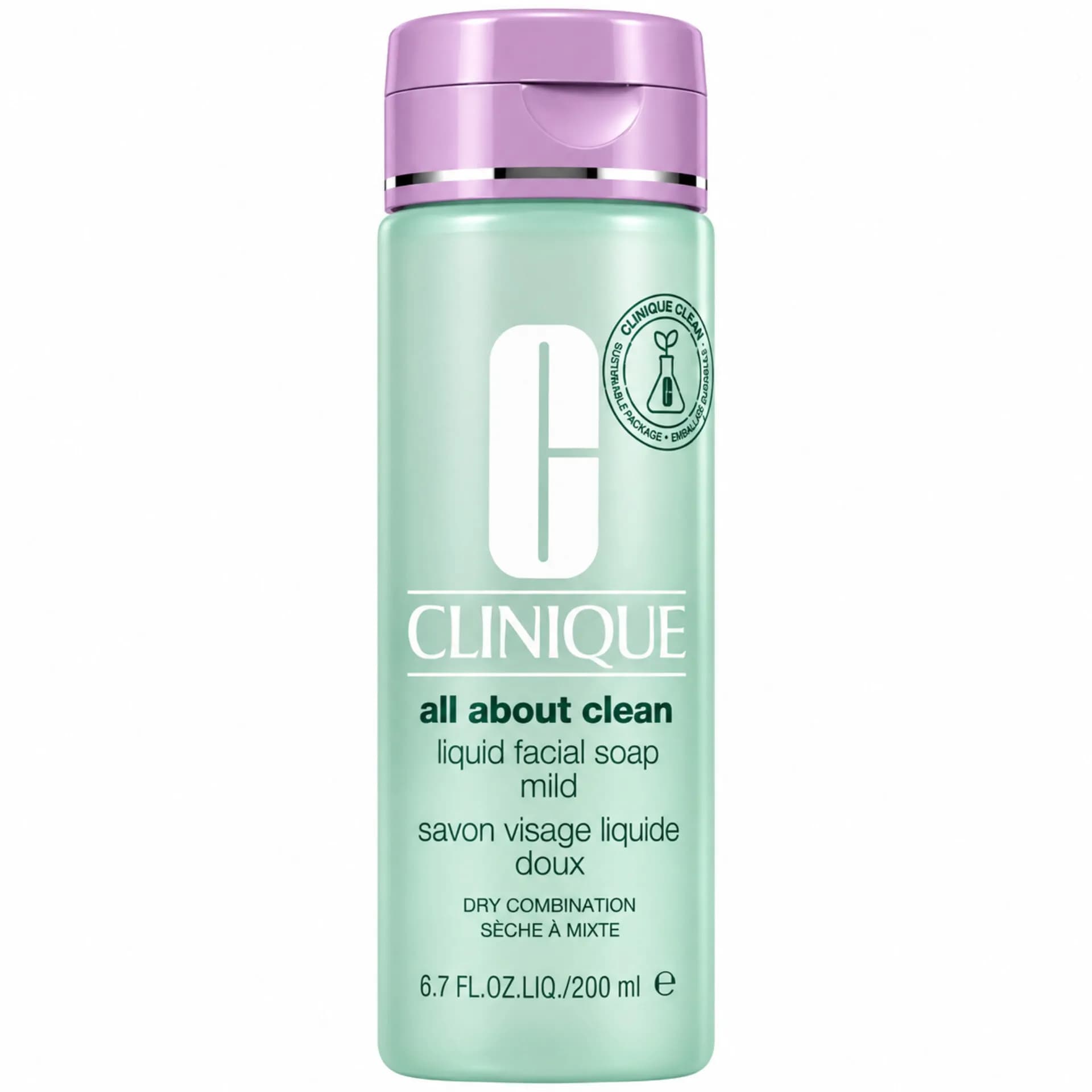 ژل شستشوی صورت کلینیک All About Clean Mild حجم 200 میل | Clinique Liquid Facial Soap Mild