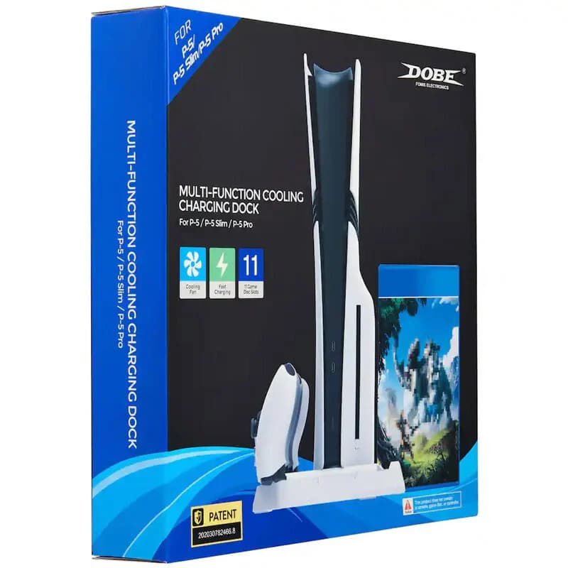 خنک کننده و شارژر دسته پلی استیشن 5 دابی مدل TP5-3537D — تصویر ۶