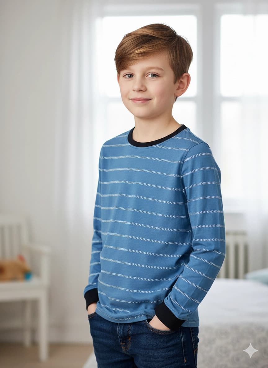 پیراهن پسرانه 11 سال برند TU