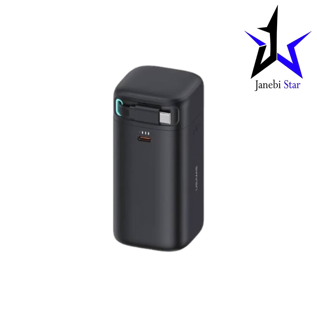 پاوربانک USAMS مدل CD216 ظرفیت 18000 میلیآمپر ساعت با توان 45 وات