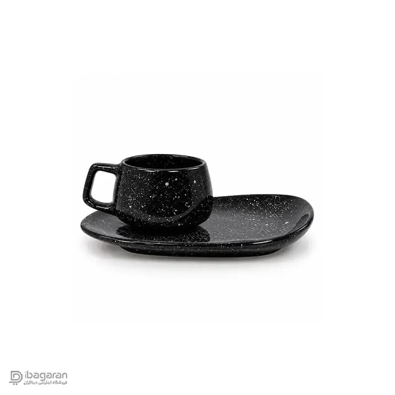 فنجان لاته خوری زیره دار ماربل — تصویر ۳
