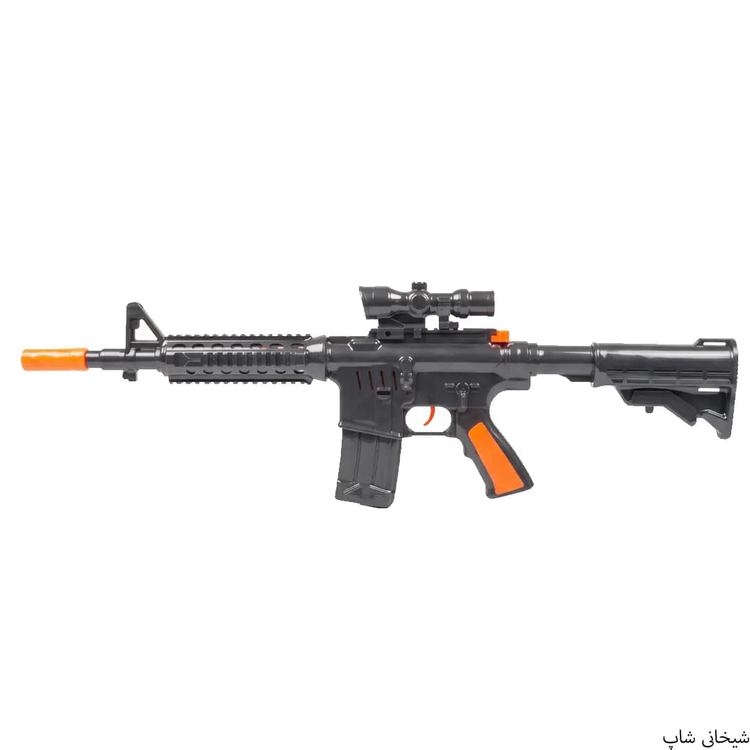 تفنگ اسباب بازی M16 با تیر فومی