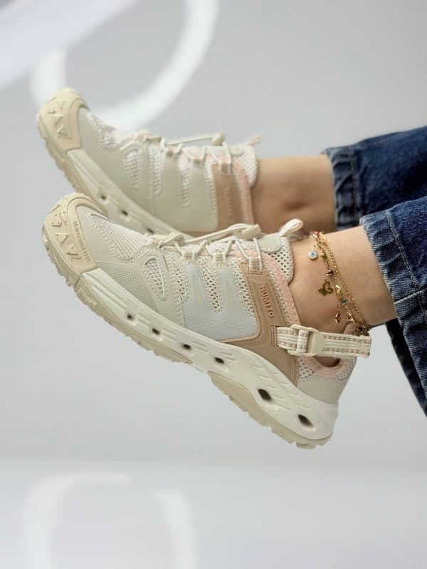 صندل طبیعت گردی هامتو کرمی hamtuoo Cream Hiking Sandals — تصویر ۳