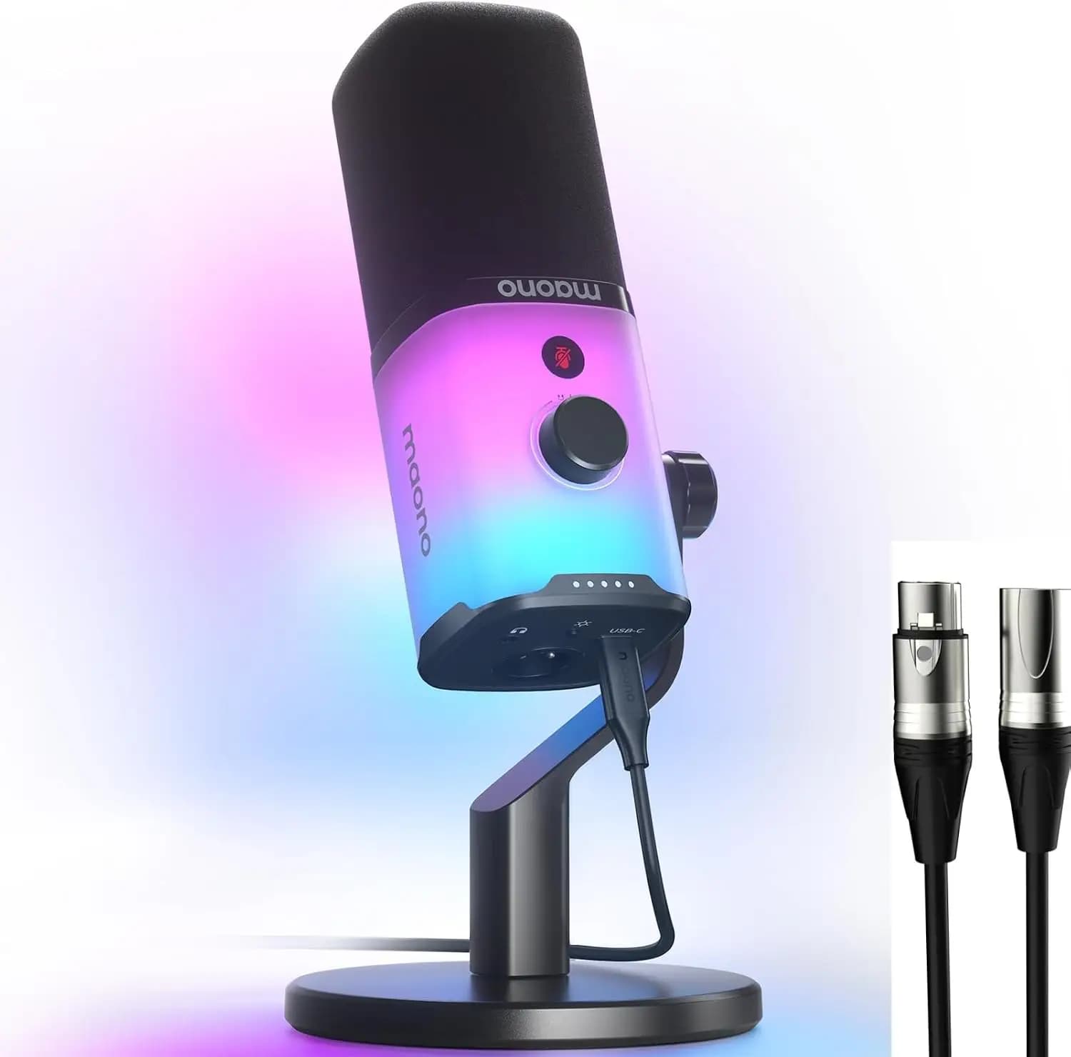 میکروفون Maono PD100X RGB — تصویر ۲