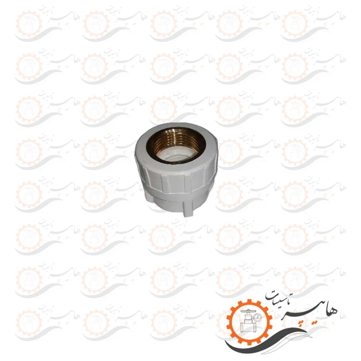 بوشن یک سر دنده ماده سایز 1/2*25 وحید