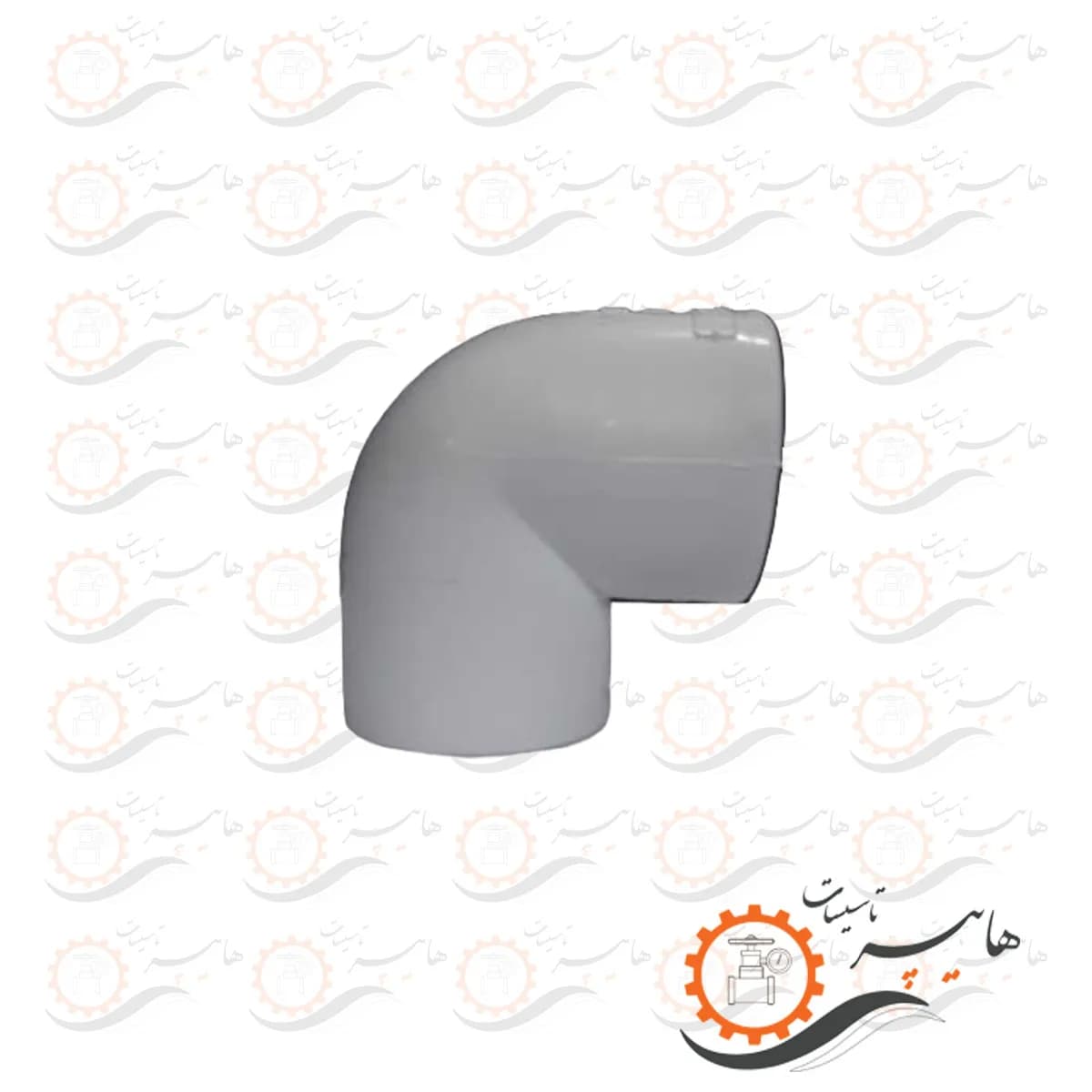 زانو 90 سفید وحید سایز 20*20 میلیمتر — تصویر ۲