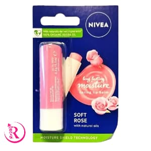 بالم لب نیوآ nivea مدل soft rose — تصویر ۲