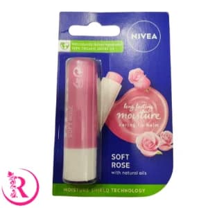 بالم لب نیوآ nivea مدل soft rose