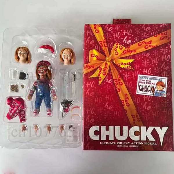 اکشن فیگور نکا مدل چاکی سری Holiday Edition Chucky — تصویر ۵