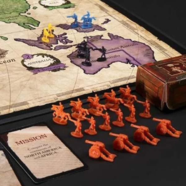 بازی فکری هاسبرو مدل Risk Military Strategy Game — تصویر ۳