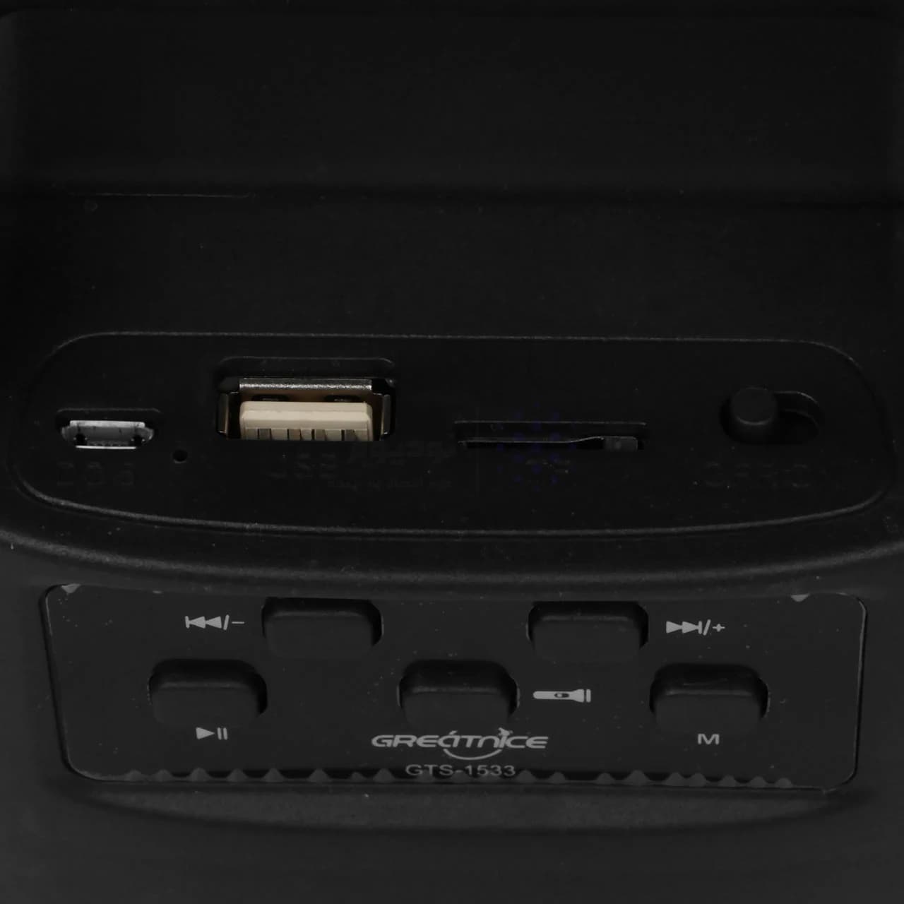 اسپیکر 5W بی سیم Greatnice مدل GTS-1533 – خاکستری — تصویر ۵