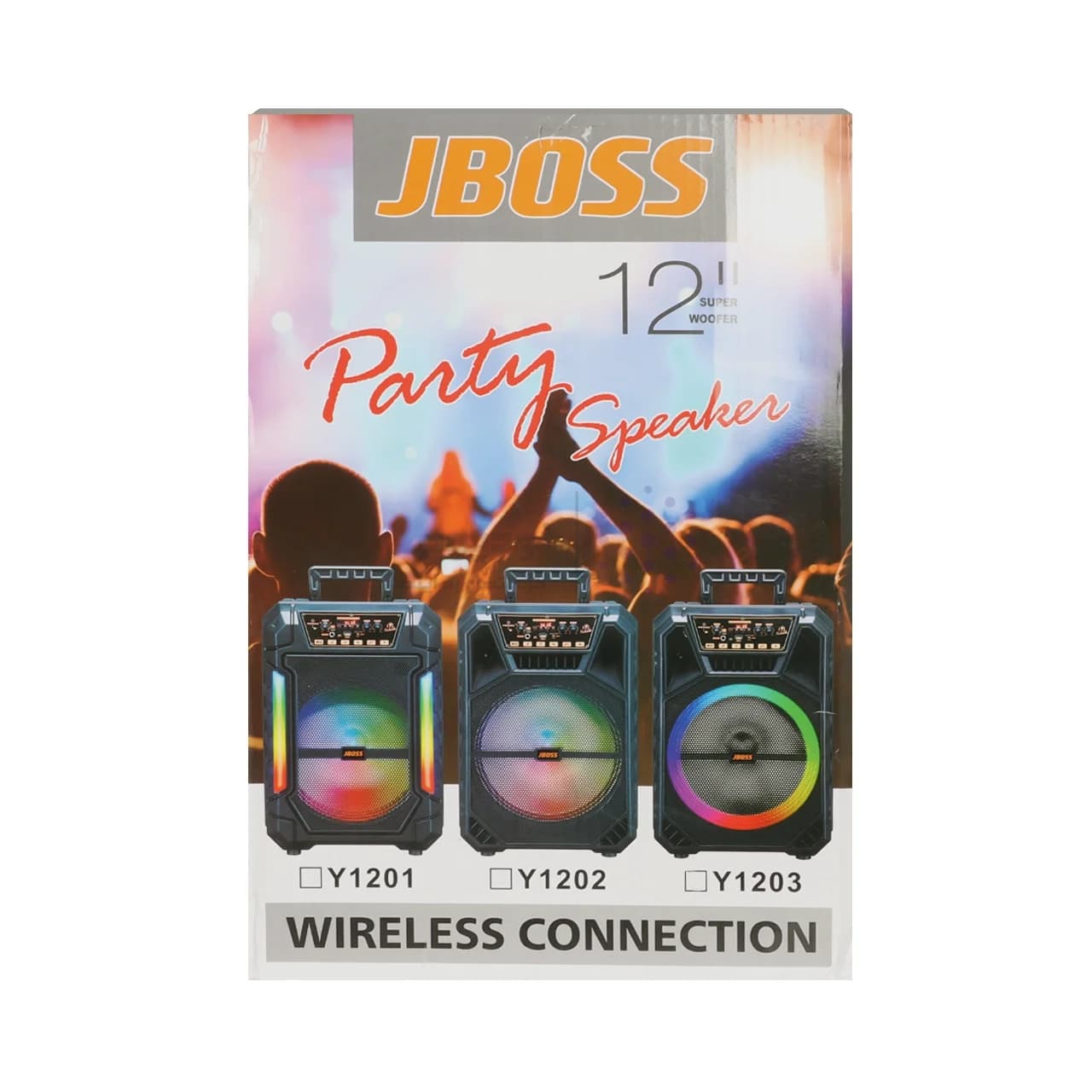 اسپیکر بی سیم JBOSS مدل Y1203 – مشکی – MMS (گارانتی شش ماهه YA) — تصویر ۸