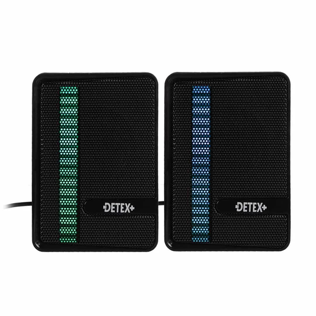 اسپیکر دوتکه رومیزی +DETEX مدل DS915 – مشکی