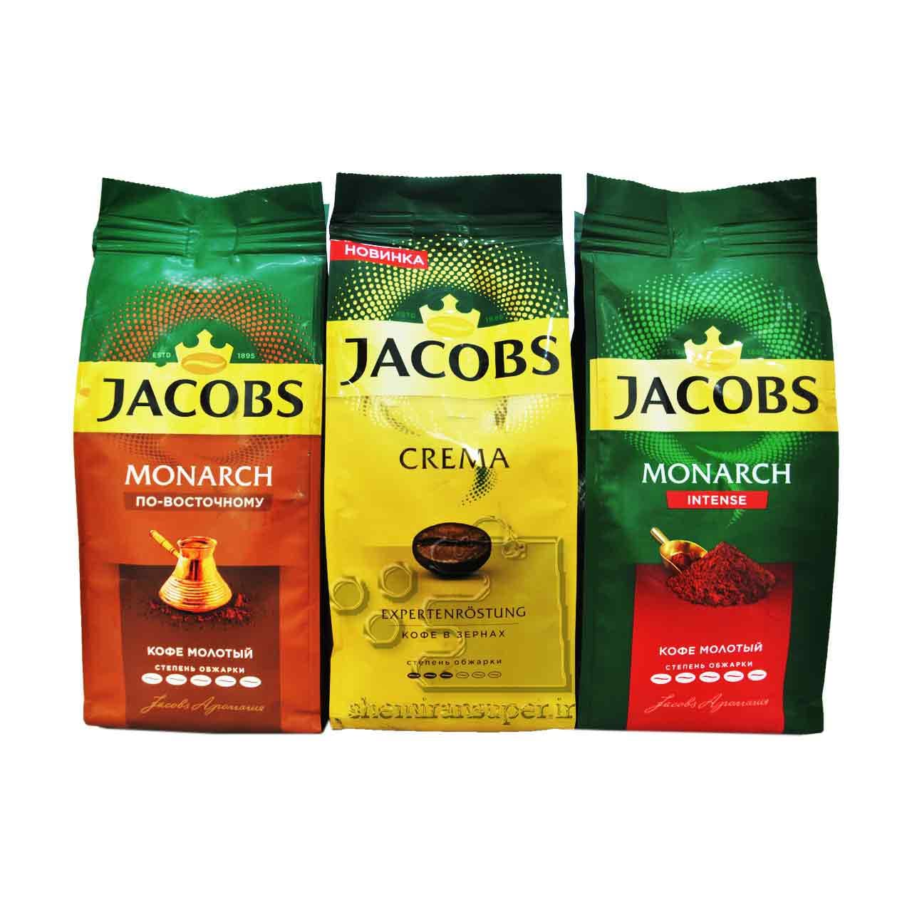 پودر قهوه اینتنس ( قوی ) ۲۳۰ گرم مونارش جاکوبز – jacobs — تصویر ۳