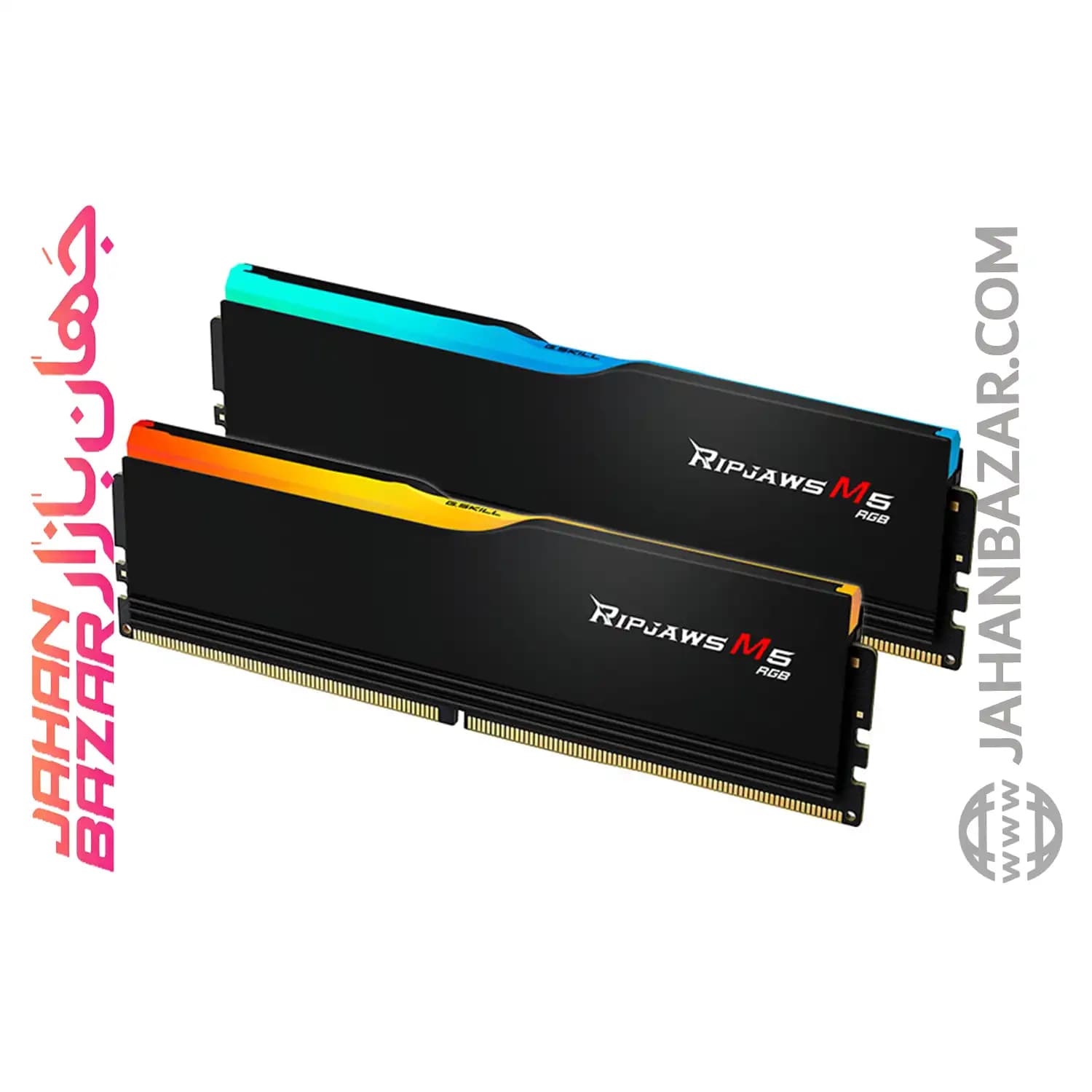 رم دسکتاپ جی اسکیل DDR5 دو کاناله MHz 6000 G.Skill RIPJAWS M5 NEO RGB ظرفیت CL36 32GB — تصویر ۳