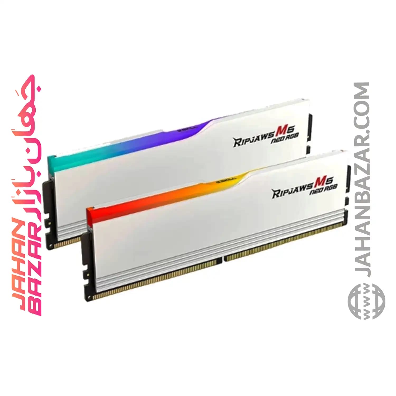 رم دسکتاپ جی اسکیل DDR5 دو کاناله MHz 6000 G.Skill RIPJAWS M5 NEO RGB ظرفیت CL36 32GB — تصویر ۶