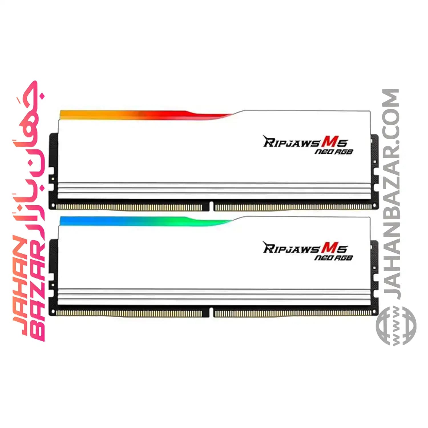 رم دسکتاپ جی اسکیل DDR5 دو کاناله MHz 6000 G.Skill RIPJAWS M5 NEO RGB ظرفیت CL36 32GB — تصویر ۵