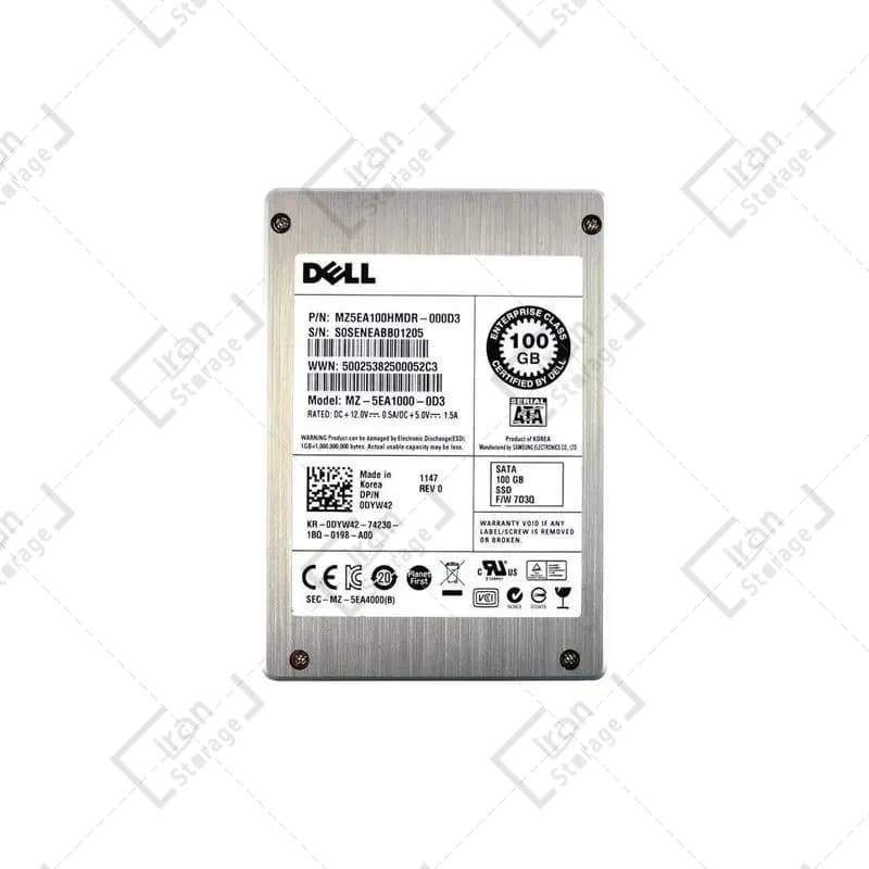 هارد Dell 100GB SATA SSD SFF (MZ5EA100HMDR-000D3)