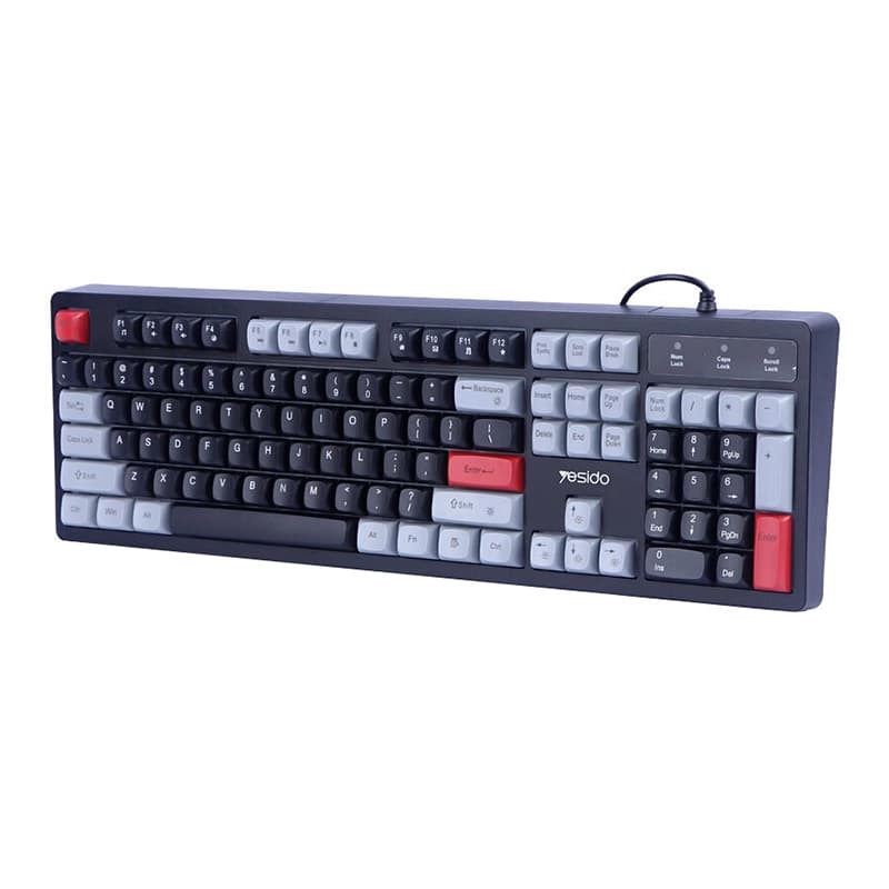 کیبورد سیم دار یسیدو مدل Yesido KB44 — تصویر ۲