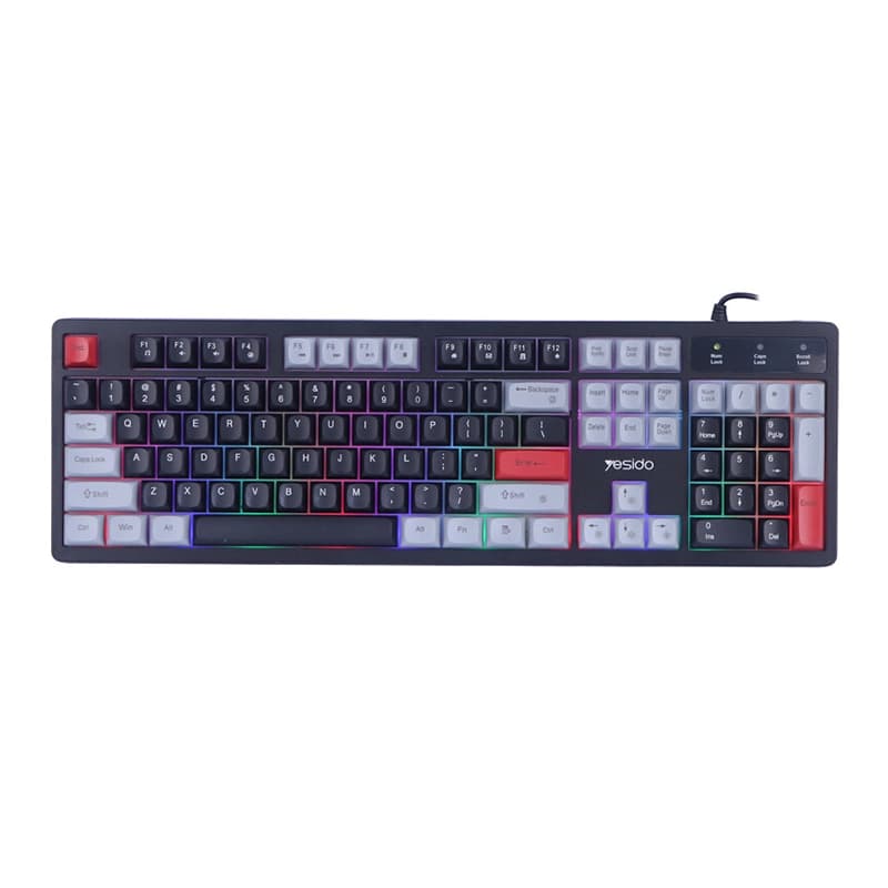 کیبورد سیم دار یسیدو مدل Yesido KB44