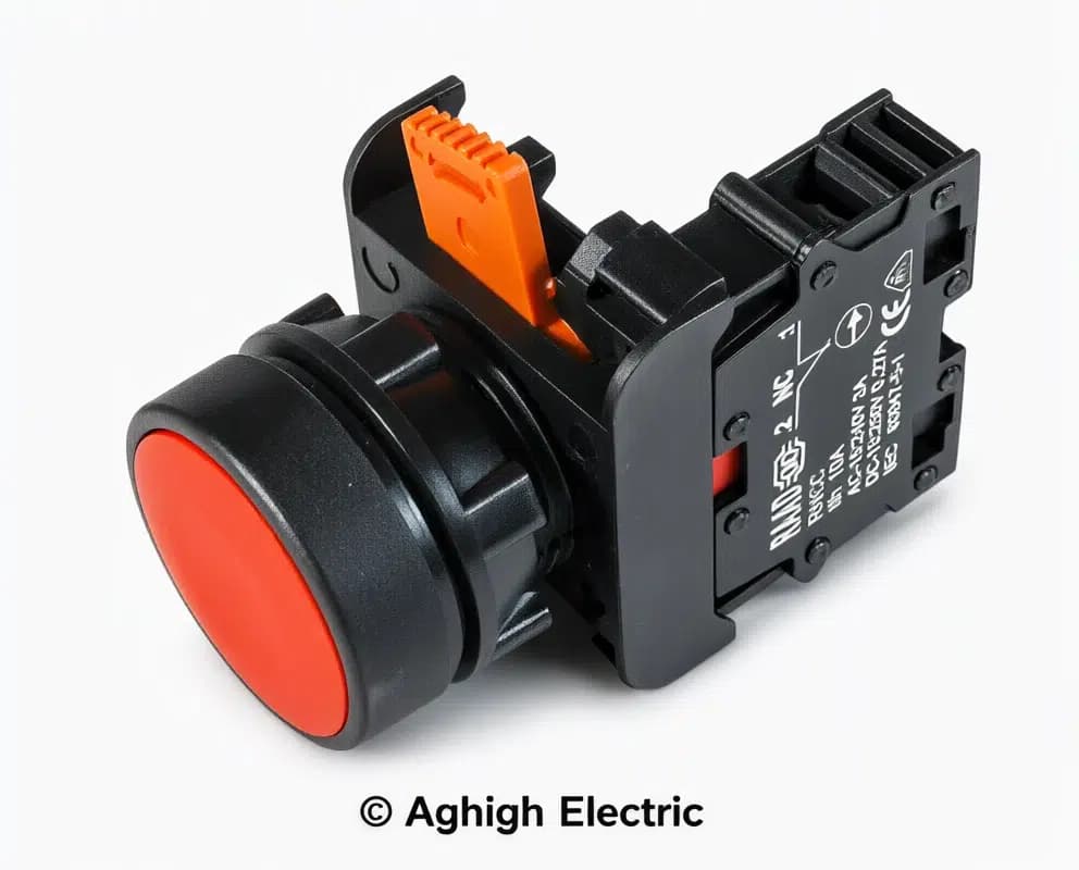 شاسی استوپ رعد مدل RNCC (قرمز تابلویی ۲۲mm)