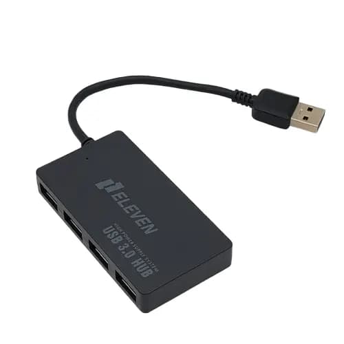 هاب یو اس بی چهار پورت ایلون مدل eleven H301 USB — تصویر ۳