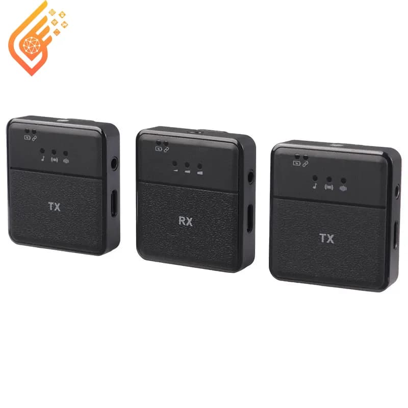 میکروفون یقه ای بی سیم تایپ سی دوتایی SX9 Type-C