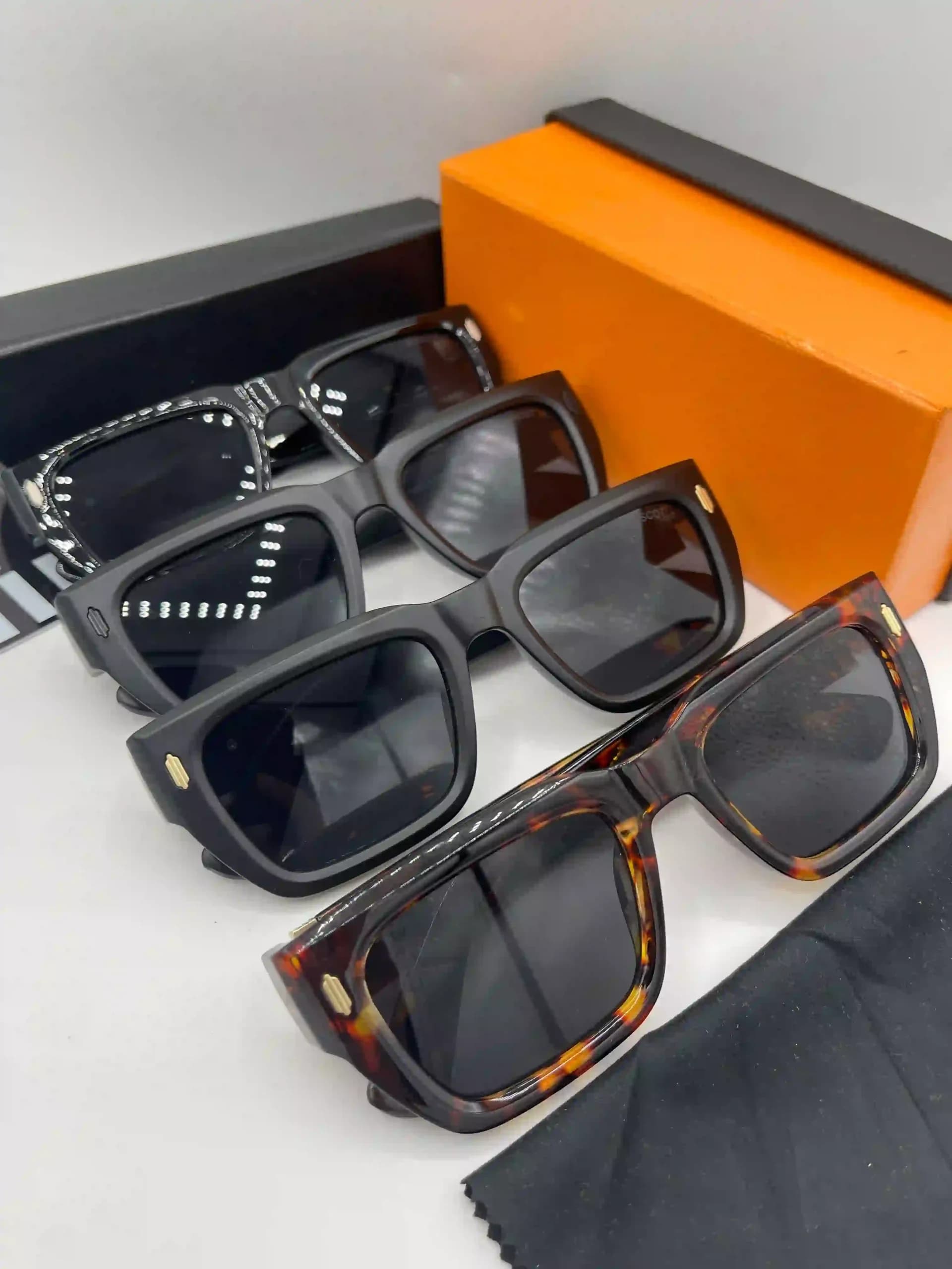 عینک آفتابی مردانه و زنانه برند موسکات (Moscot) فریم کادر ضخیم