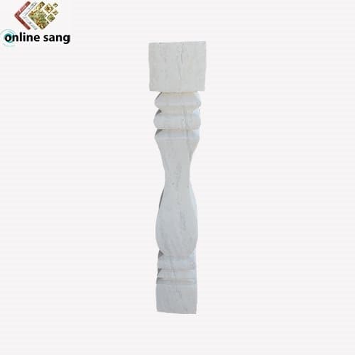 نرده سنگی تراورتن عباس آباد چهارگوش
