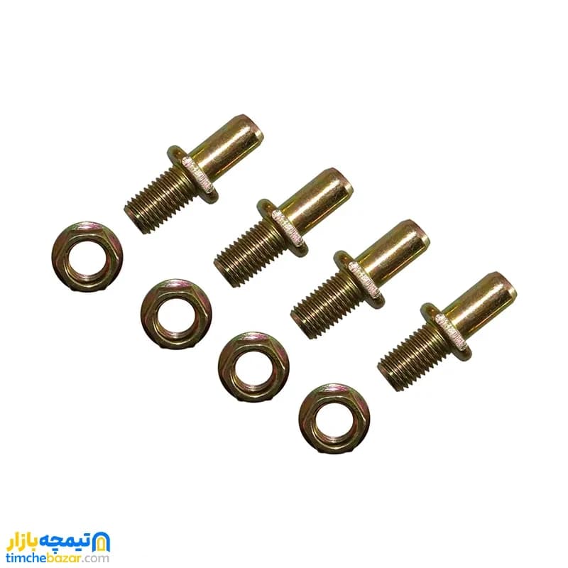 پیچ دنده عقب موتور سیکلت هوندا 125 فولادی آبکاری شده