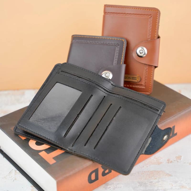 کیف پول نیم کتی مگنتی مردانه 57-186 — تصویر ۲
