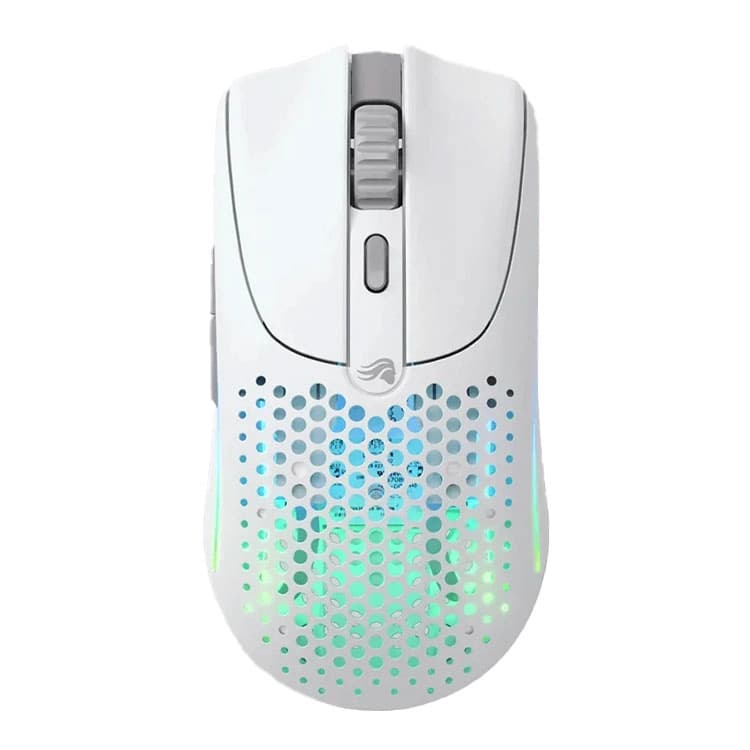 موس Glorious Model O2 Wireless سفید