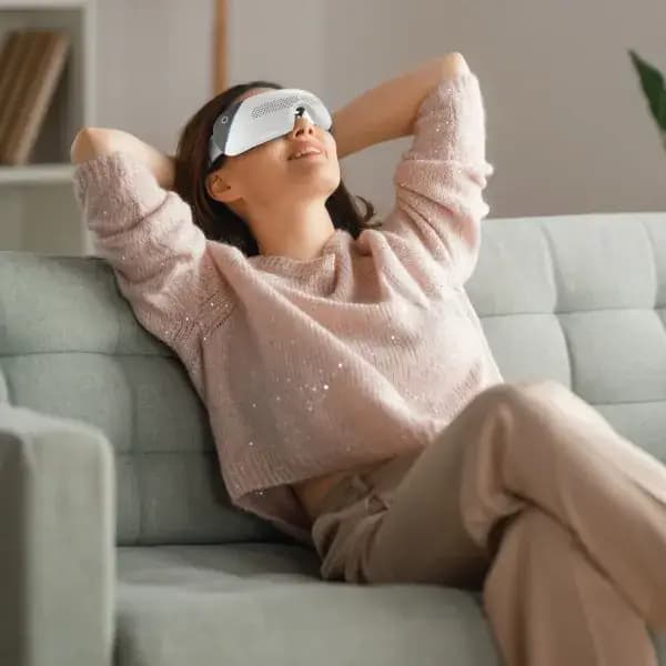 ماساژور هوشمند چشم گرین لاین Green Lion Smart Eye Massager 2 GNSEYEMS2WH — تصویر ۴