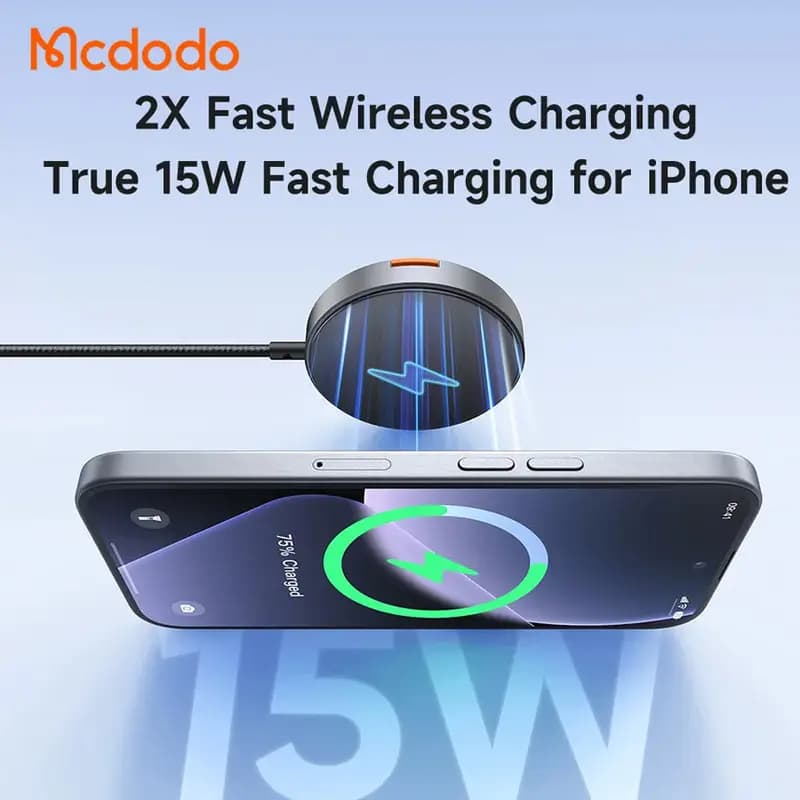 شارژر وایرلس 15 وات مگنتی مک دودو Mcdodo CH-550 — تصویر ۲