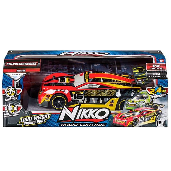 ماشین کنترلی NIKKO مدل RACING SERIES قرمز — تصویر ۲