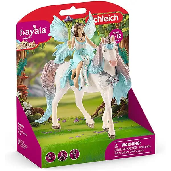 پری ایلا با پرنسس تک شاخ اشلایش Schleich — تصویر ۲
